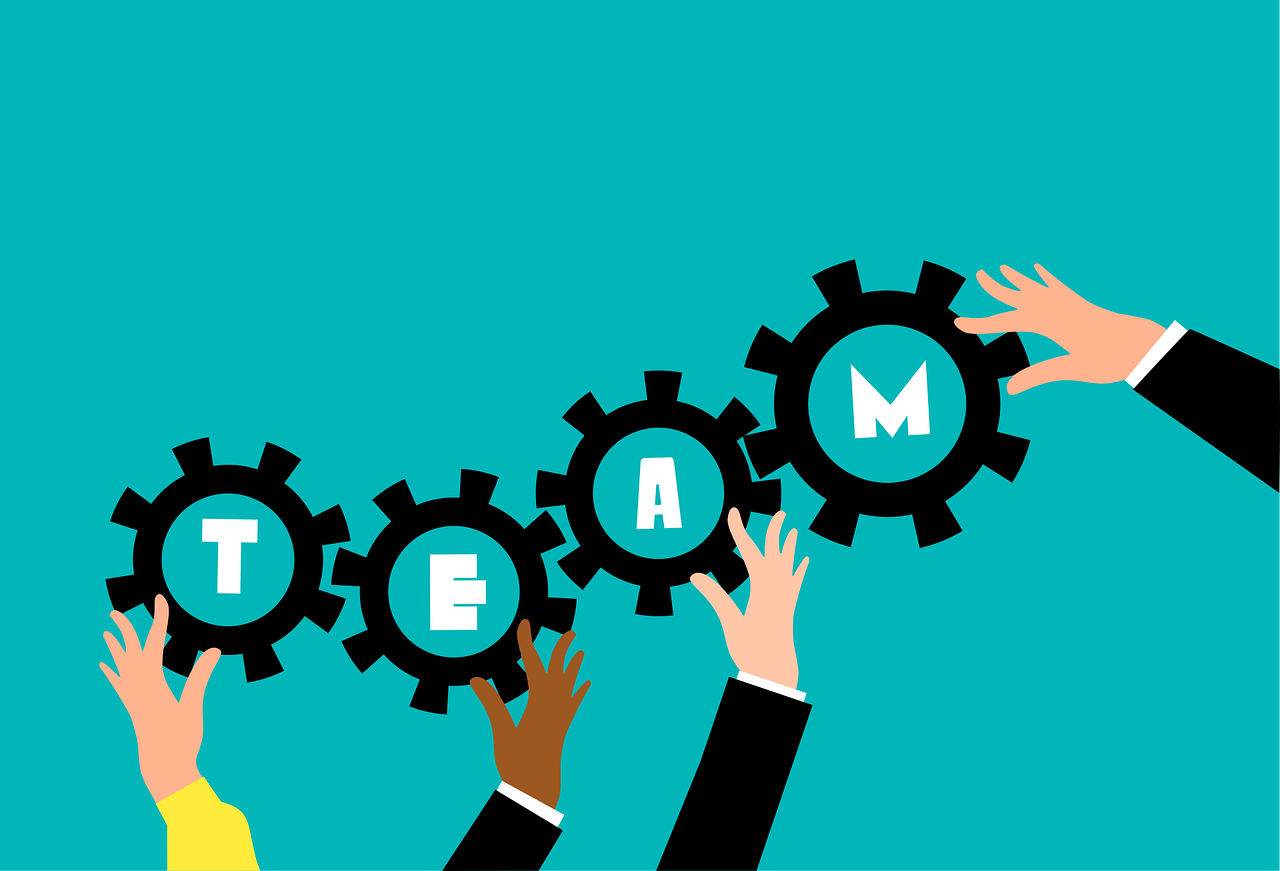 Teamwork Team Cooperation Concept  - mohamed_hassan / Pixabay